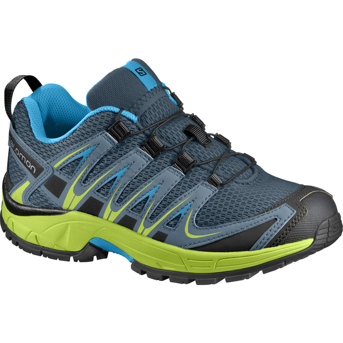 SALOMON XA PRO 3D J Philippines - Kids' Trail Running Shoes - Dark Turquoise | 093216-YSB